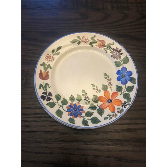 Set of 4 Royal Adam’s Hand painted Titan Ware Plates - 7” - Picture 8 of 8